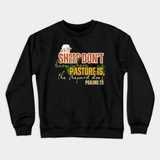 Psalms 23 Crewneck Sweatshirt